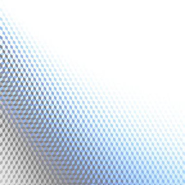 Küpleri düşük poli tarzda geometrik poligonal desen.