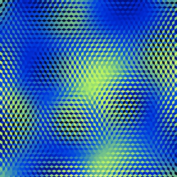 Fond Flou Modèle Abstrait Géométrique Dans Style Poly Bas Effet — Image vectorielle