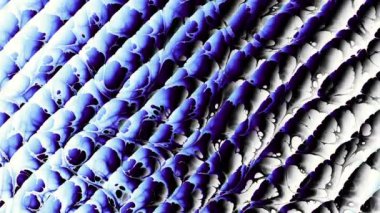 Rasgele dalgalı doku hareketli. Psychedelic müzik arka plan dönüştürme. Döngü hareketli görüntüleri.