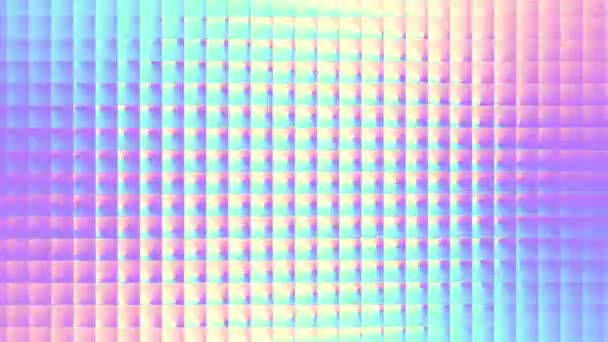 Lignes et formes géométriques mobiles. Économiseur d'écran abstrait pour la vidéo .