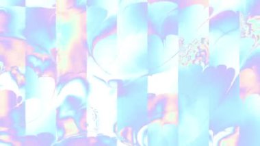 Rasgele dalgalı doku hareketli. Psychedelic müzik arka plan dönüştürme. Döngü hareketli görüntüleri.