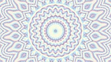 Süs daire dönüştürme. Yuvarlak mandala desen. Sorunsuz döngü görüntüleri.