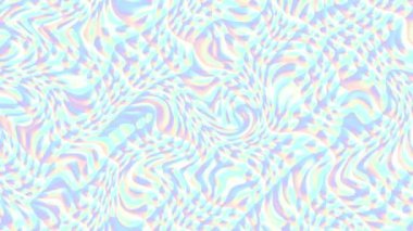 Rasgele dalgalı doku hareketli. Psychedelic müzik arka plan dönüştürme. Döngü hareketli görüntüleri.