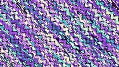 Rasgele dalgalı doku hareketli. Psychedelic müzik arka plan dönüştürme. Döngü hareketli görüntüleri.