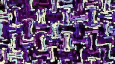 Rasgele dalgalı doku hareketli. Psychedelic müzik arka plan dönüştürme. Döngü hareketli görüntüleri.