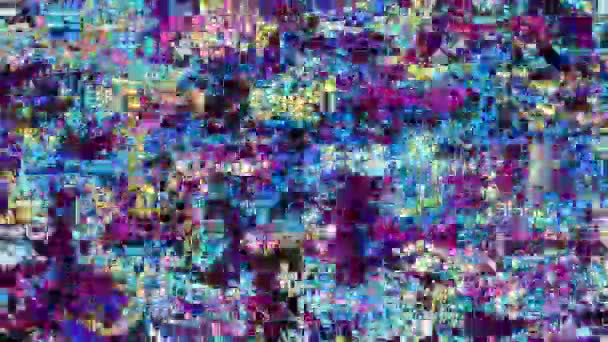 Переміщення Випадкової Хвилястої Текстури Психоделічне Перетворення Фону Циклічні Анімовані Кадри — стокове відео