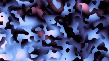 Rasgele dalgalı doku hareketli. Psychedelic müzik arka plan dönüştürme. Döngü hareketli görüntüleri.