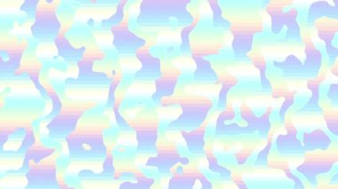 Rasgele dalgalı doku hareketli. Psychedelic müzik arka plan dönüştürme. Döngü hareketli görüntüleri.