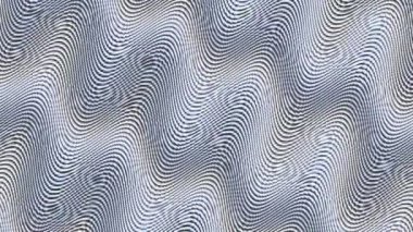 Rasgele dalgalı doku hareketli. Psychedelic müzik arka plan dönüştürme. Döngü hareketli görüntüleri.