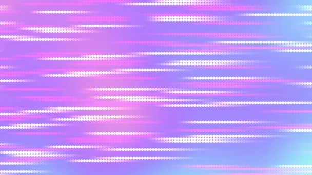 Leuchtende Und Verblassende Lichter Nahtlose Schleife Abstrakten Bewegungshintergrund Leuchten Von — Stockvideo