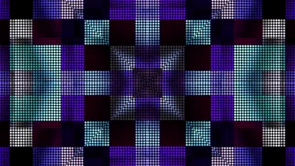 Bewegende Geometrische Achtergrond Transformatie Abstracte Vormen Naadloze Looping Beeldmateriaal — Stockvideo