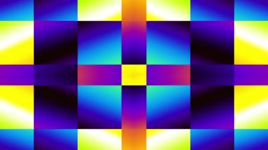 Geometrik arka plan hareketli. Dönüştürme soyut şekiller. Kesintisiz döngü görüntüleri.