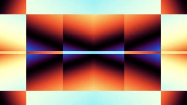 Geometrik arka plan hareketli. Dönüştürme soyut şekiller. Kesintisiz döngü görüntüleri.