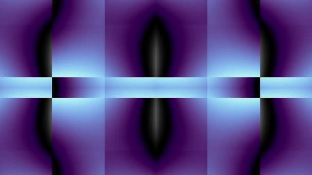 Fond géométrique mobile. Transformation formes abstraites. Images de boucle sans couture .