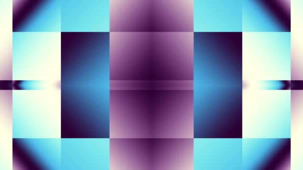 Fond géométrique mobile. Transformation formes abstraites. Images de boucle sans couture .