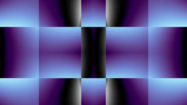 Fond géométrique mobile. Transformation formes abstraites. Images de boucle sans couture .