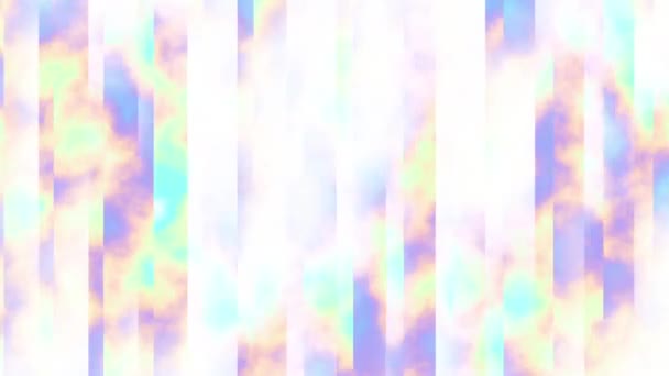 Fond géométrique mobile. Transformation formes abstraites. Images de boucle sans couture .