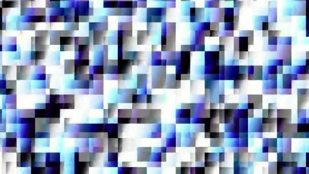 移动几何背景 转换抽象形状 无缝循环视频 — 图库视频影像