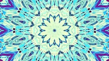 Soyut dönüşüm süs mandala daire iplik. Sorunsuz döngü görüntüleri.