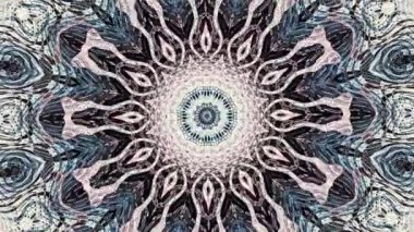 Soyut dönüşüm süs mandala daire iplik. Sorunsuz döngü görüntüleri.