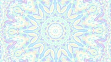 Soyut dönüşüm süs mandala daire iplik. Sorunsuz döngü görüntüleri.