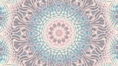 Soyut dönüşüm süs mandala daire iplik. Sorunsuz döngü görüntüleri.