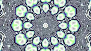 Soyut dönüşüm süs mandala daire iplik. Sorunsuz döngü görüntüleri.