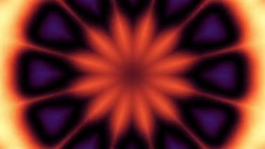 Soyut dönüşüm süs mandala daire iplik. Sorunsuz döngü görüntüleri.