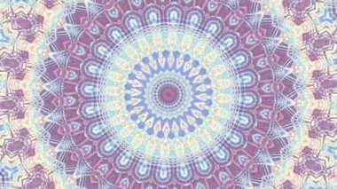 Soyut dönüşüm süs mandala daire iplik. Sorunsuz döngü görüntüleri.