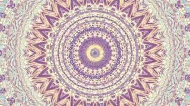 Soyut dönüşüm süs mandala daire iplik. Sorunsuz döngü görüntüleri.