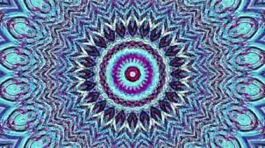 Soyut dönüşüm süs mandala daire iplik. Sorunsuz döngü görüntüleri.