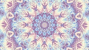 Soyut dönüşüm süs mandala daire iplik. Sorunsuz döngü görüntüleri.