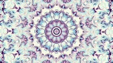 Soyut dönüşüm süs mandala daire iplik. Sorunsuz döngü görüntüleri.