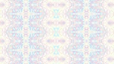 Soyut simetrik süs desen. Döngü görüntüleri.