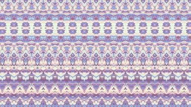 Soyut simetrik süs desen. Döngü görüntüleri.