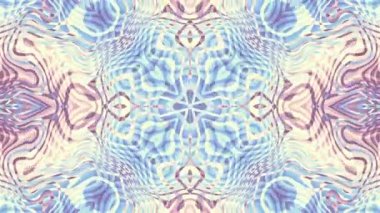 Soyut simetrik süs desen. Döngü görüntüleri.