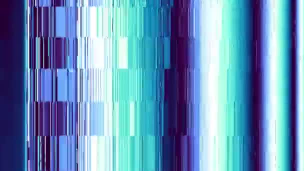 Textura Piscando Rápido Abstrato Com Codec Artefatos Gravar Imagens Interferência — Vídeo de Stock