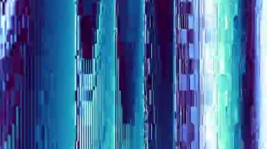 Eserler codec ile soyut hızlı titreşen doku. Döngü video girişim görüntüleri. Titreşen hızlı grunge öğeleri.