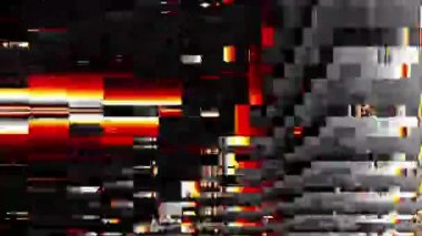 Eserler codec ile soyut hızlı titreşen doku. Döngü video girişim görüntüleri. Titreşen hızlı grunge öğeleri.