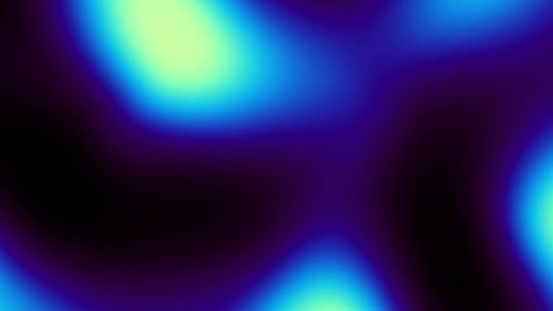 移動抽象的な滑らかなデフォーカス背景をぼかし 滑らかなブラー ランダム波 ビデオのための抽象的なスクリーン セーバー ループ映像 — ストック動画