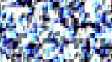 Hızlı yanıp sönen şeffaflık kareler. Geometrik arka plan hareketli. Döngü görüntüleri.