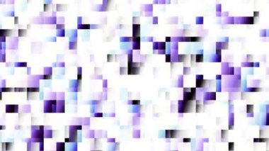 Hızlı yanıp sönen şeffaflık kareler. Geometrik arka plan hareketli. Döngü görüntüleri.