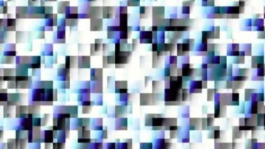 Hızlı yanıp sönen şeffaflık kareler. Geometrik arka plan hareketli. Döngü görüntüleri.