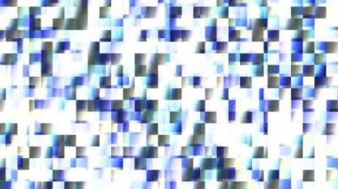 Hızlı yanıp sönen şeffaflık kareler. Geometrik arka plan hareketli. Döngü görüntüleri.