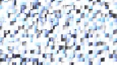 Hızlı yanıp sönen şeffaflık kareler. Geometrik arka plan hareketli. Döngü görüntüleri.