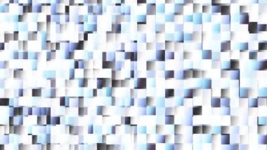 Hızlı yanıp sönen şeffaflık kareler. Geometrik arka plan hareketli. Döngü görüntüleri.