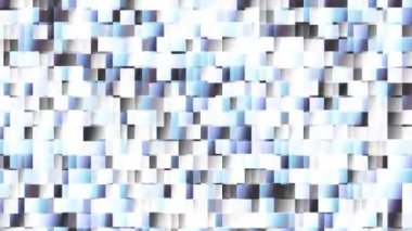 Hızlı yanıp sönen şeffaflık kareler. Geometrik arka plan hareketli. Döngü görüntüleri.