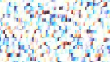 Hızlı yanıp sönen şeffaflık kareler. Geometrik arka plan hareketli. Döngü görüntüleri.