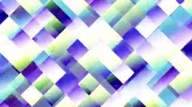 Hızlı yanıp sönen şeffaflık kareler. Geometrik arka plan hareketli. Döngü görüntüleri.