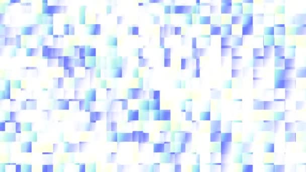 Clignotement rapide carrés de transparence. Fond géométrique mobile. Enregistrement en boucle .